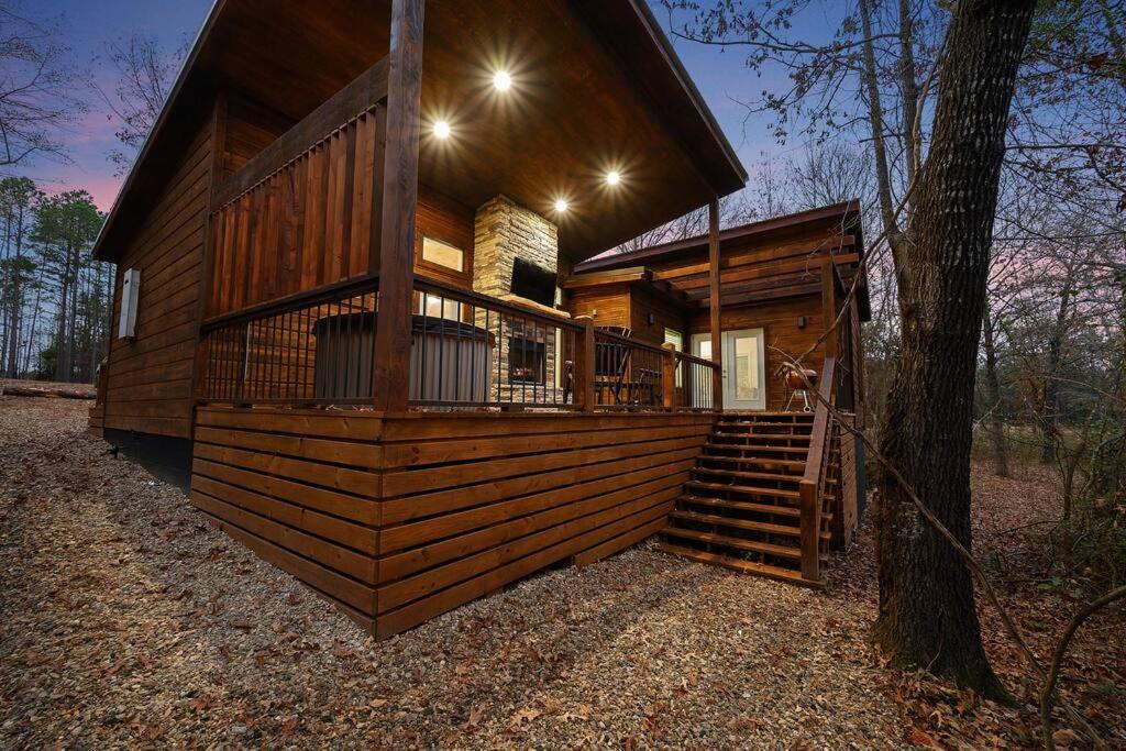 Diamond Cabin W/ Jet Shower & Secluded Back Deck! Broken Bow Eksteriør billede